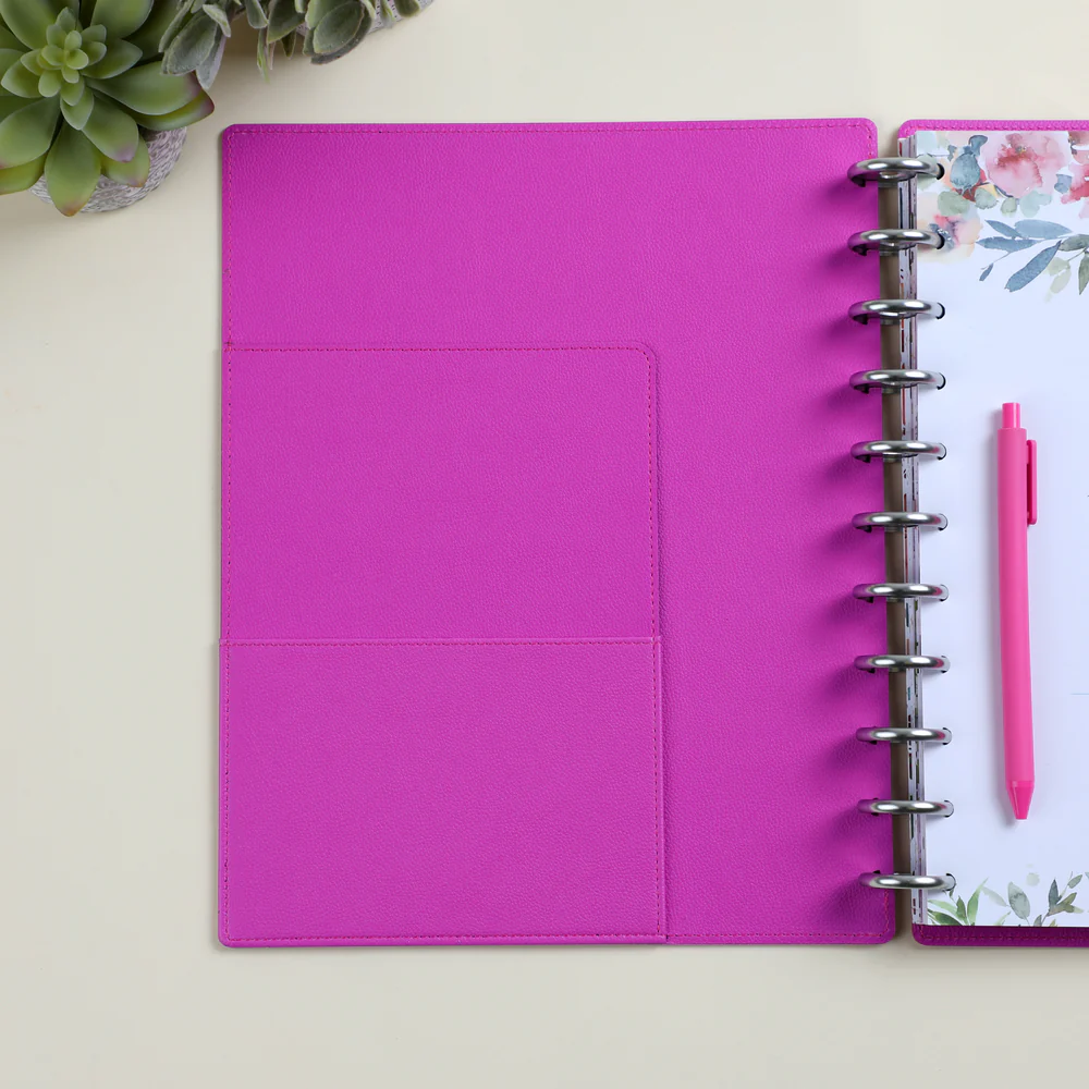 Plum - DELUXE Snap-in Big Planner Cover - Image 3