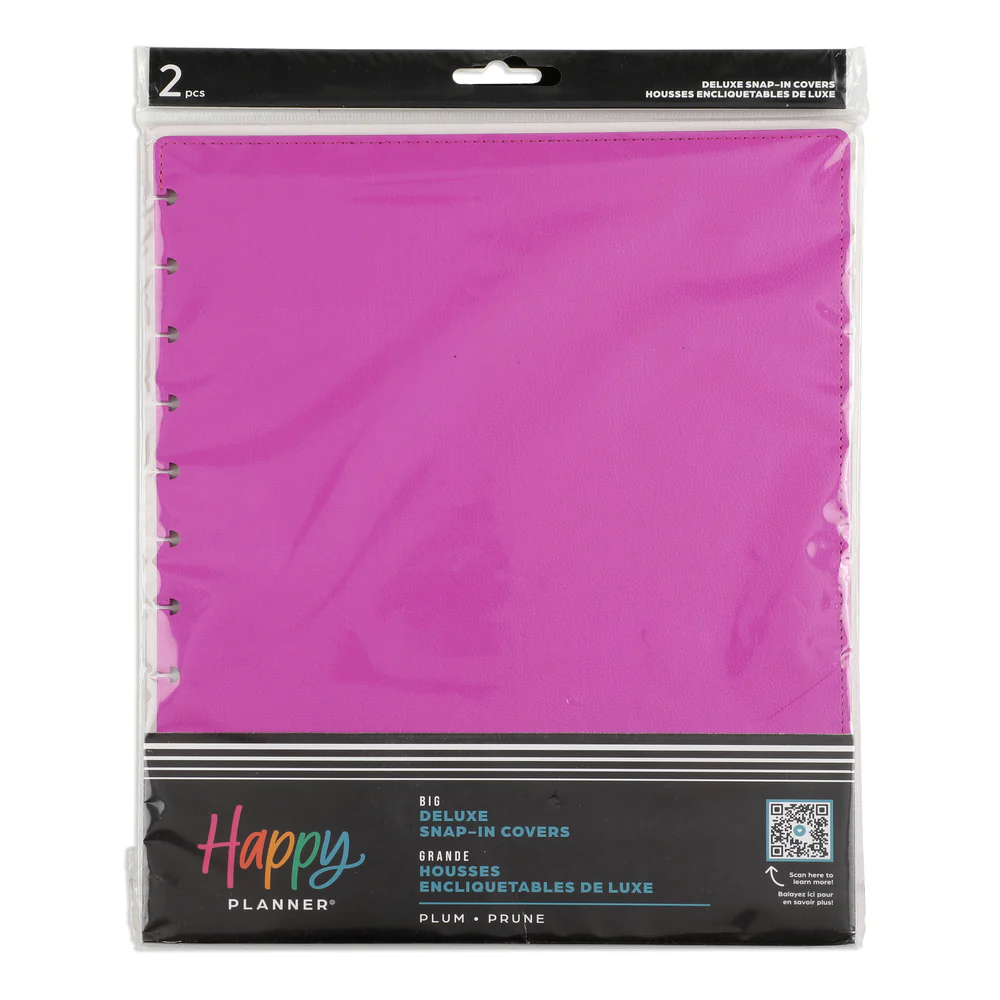 Plum - DELUXE Snap-in Big Planner Cover - Image 6