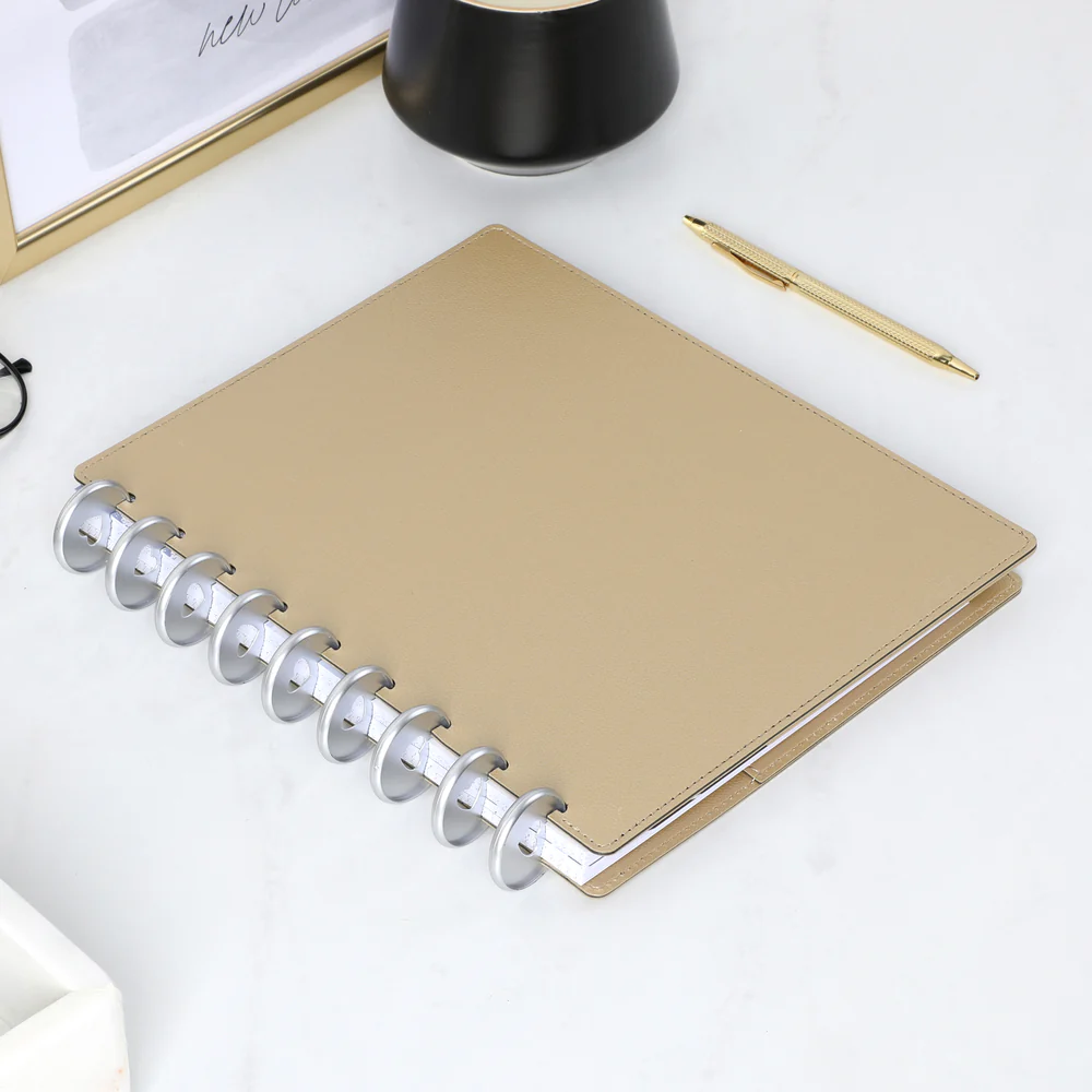 DELUXE Snap In Classic Planner Cover - Gold - Image 2