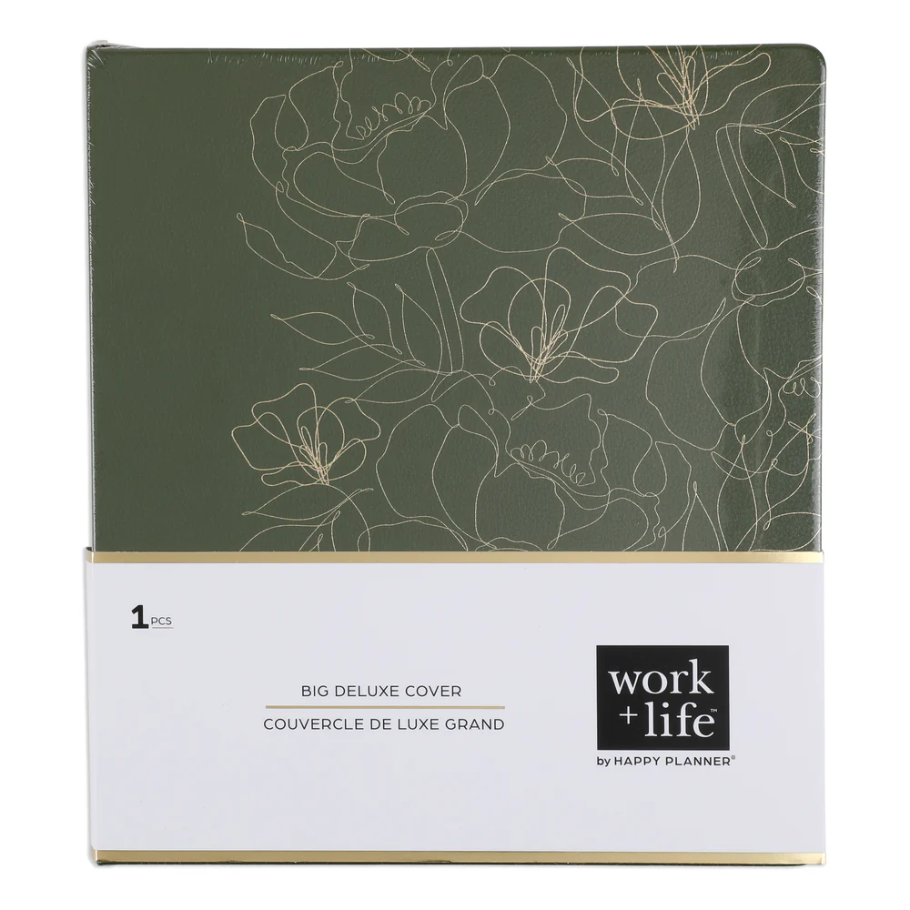 Work + Life Ivy & Rose - DELUXE Big Planner Cover - Image 5