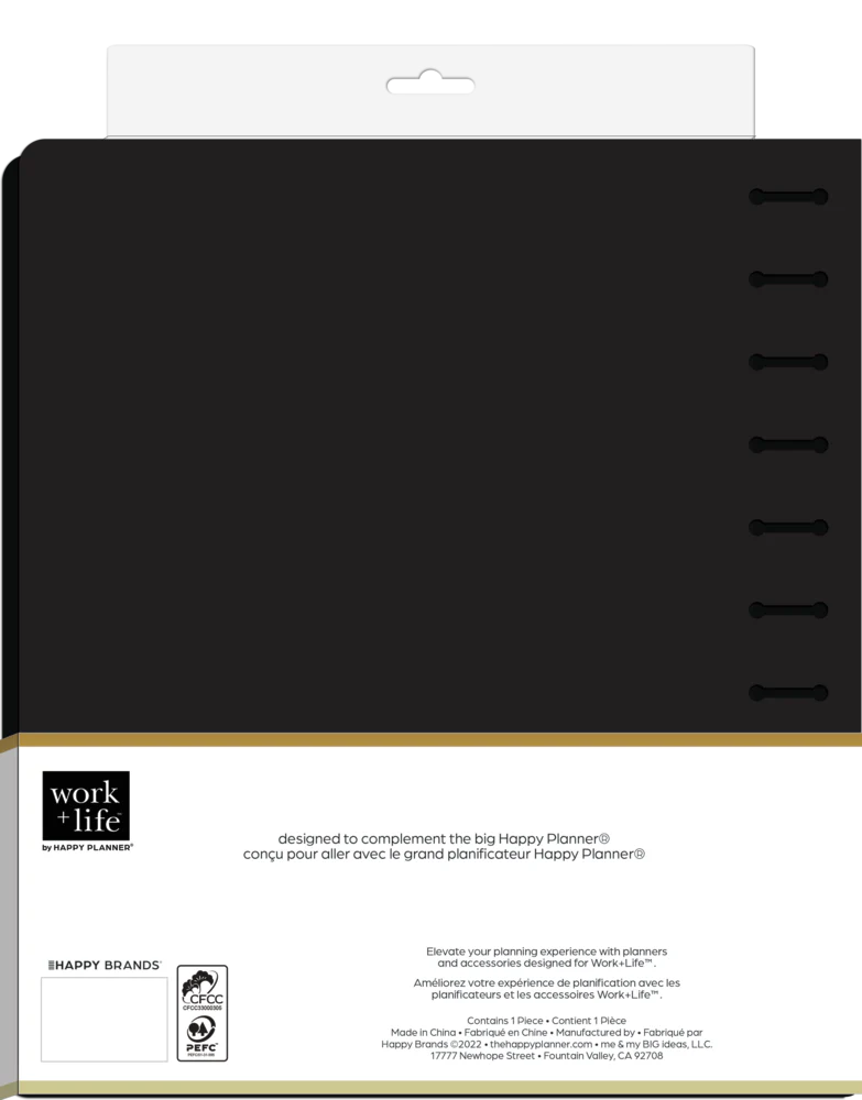 Work + Life Metropolitan - DELUXE Big Planner Cover - Image 6