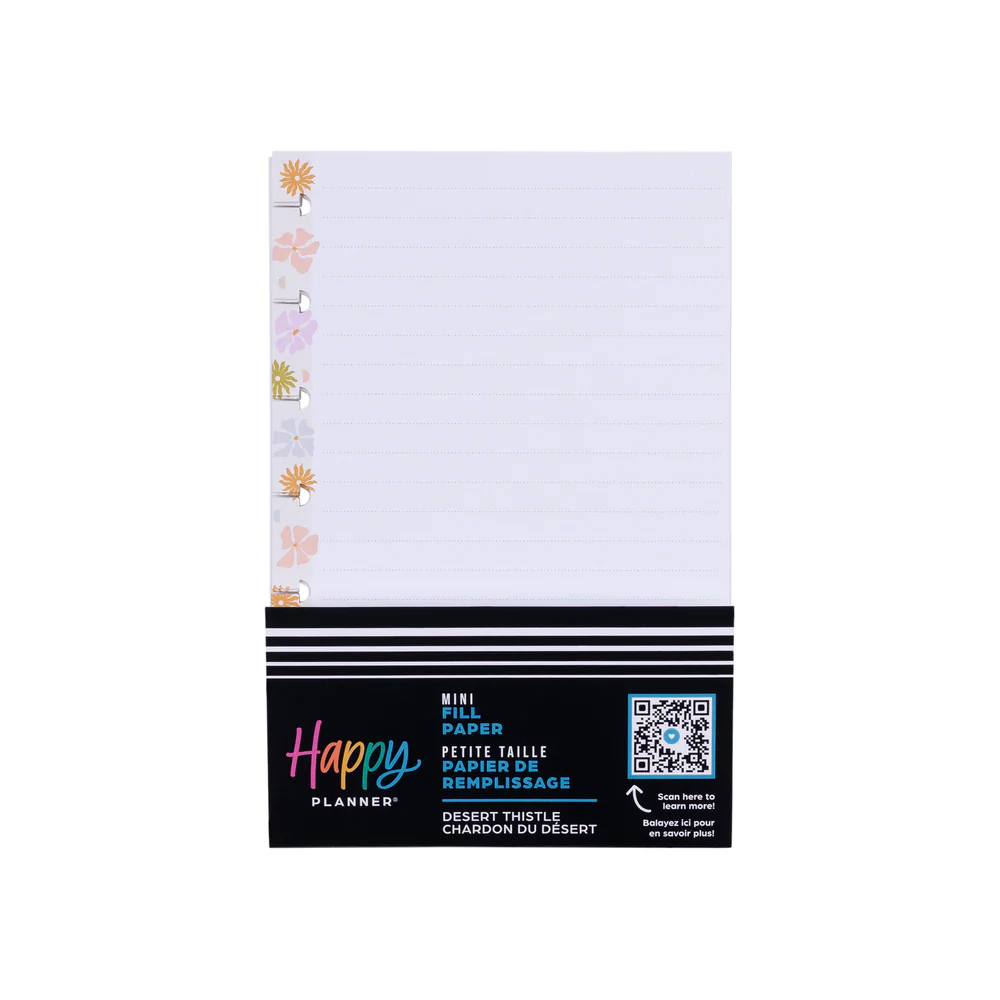 Desert Thistle - Dotted Lined Mini Filler Paper - 40 Sheets - Image 4