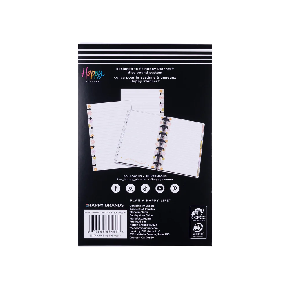 Desert Thistle - Dotted Lined Mini Filler Paper - 40 Sheets - Image 5