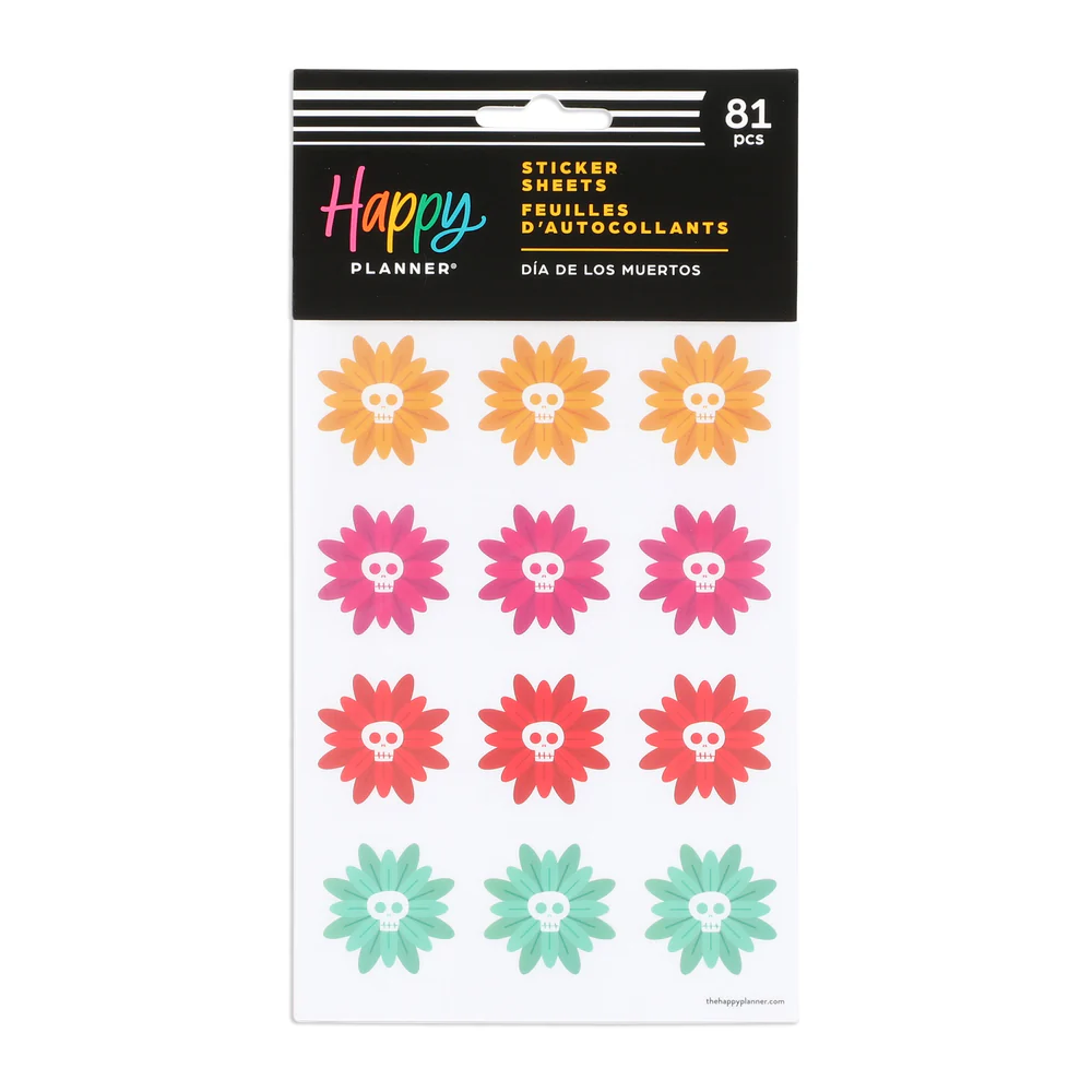 DĂa de los Muertos - 5 Sticker Sheets