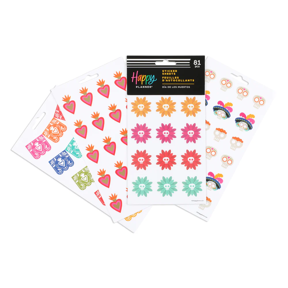 DĂa de los Muertos - 5 Sticker Sheets - Image 4