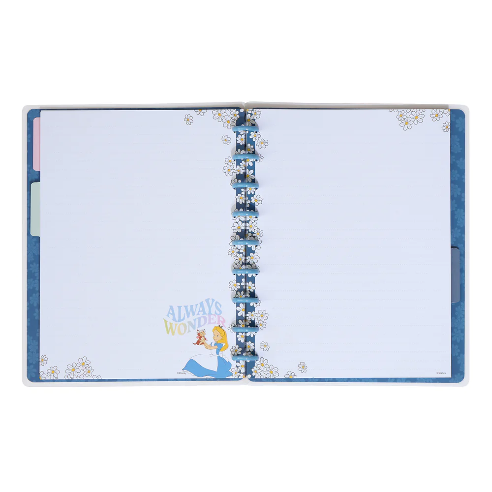 Disney Alice in Wonderland Curious - Dotted Lined Classic Notebook - 60 Sheets - Image 5