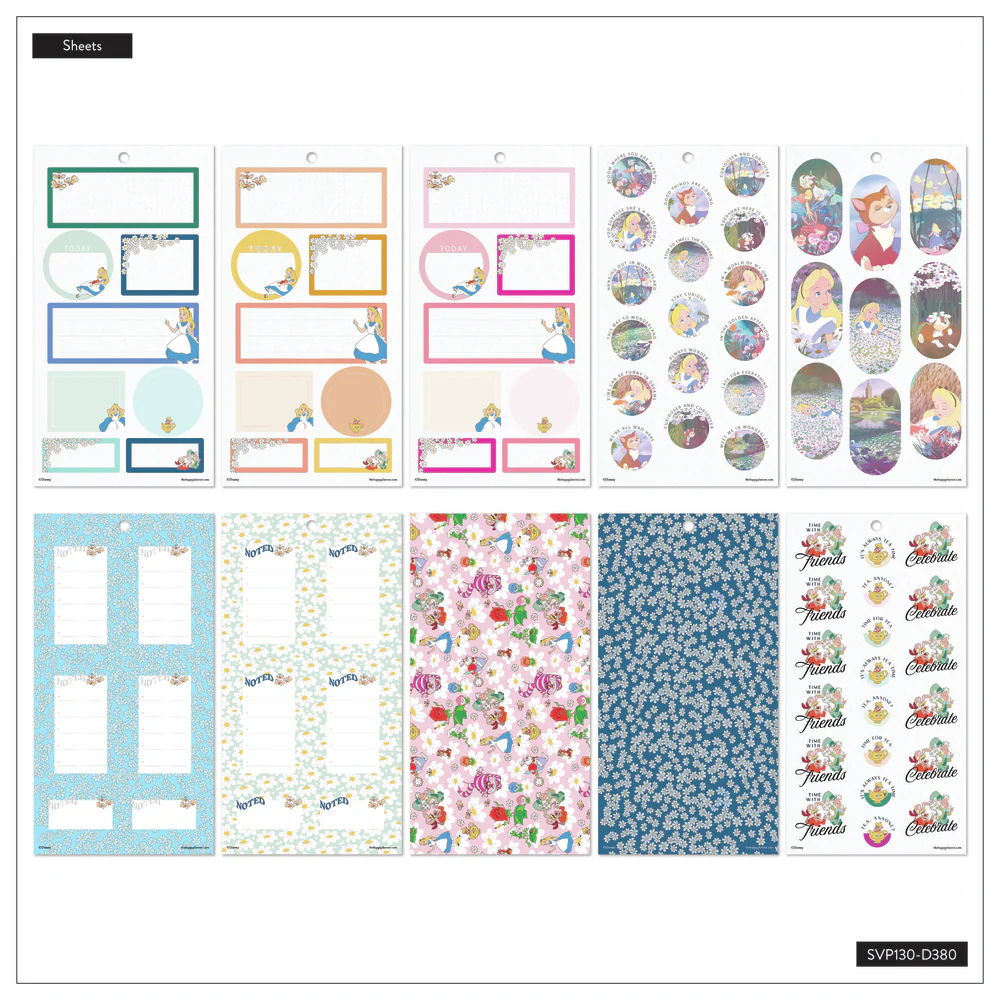 Disney Alice in Wonderland Curious - Value Pack Stickers - Big - Image 6