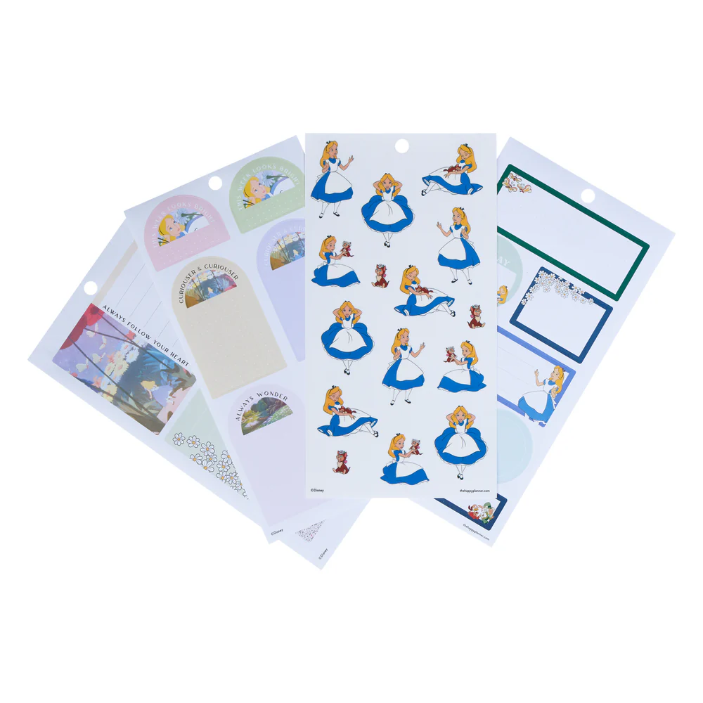 Disney Alice in Wonderland Curious - Value Pack Stickers - Big - Image 9