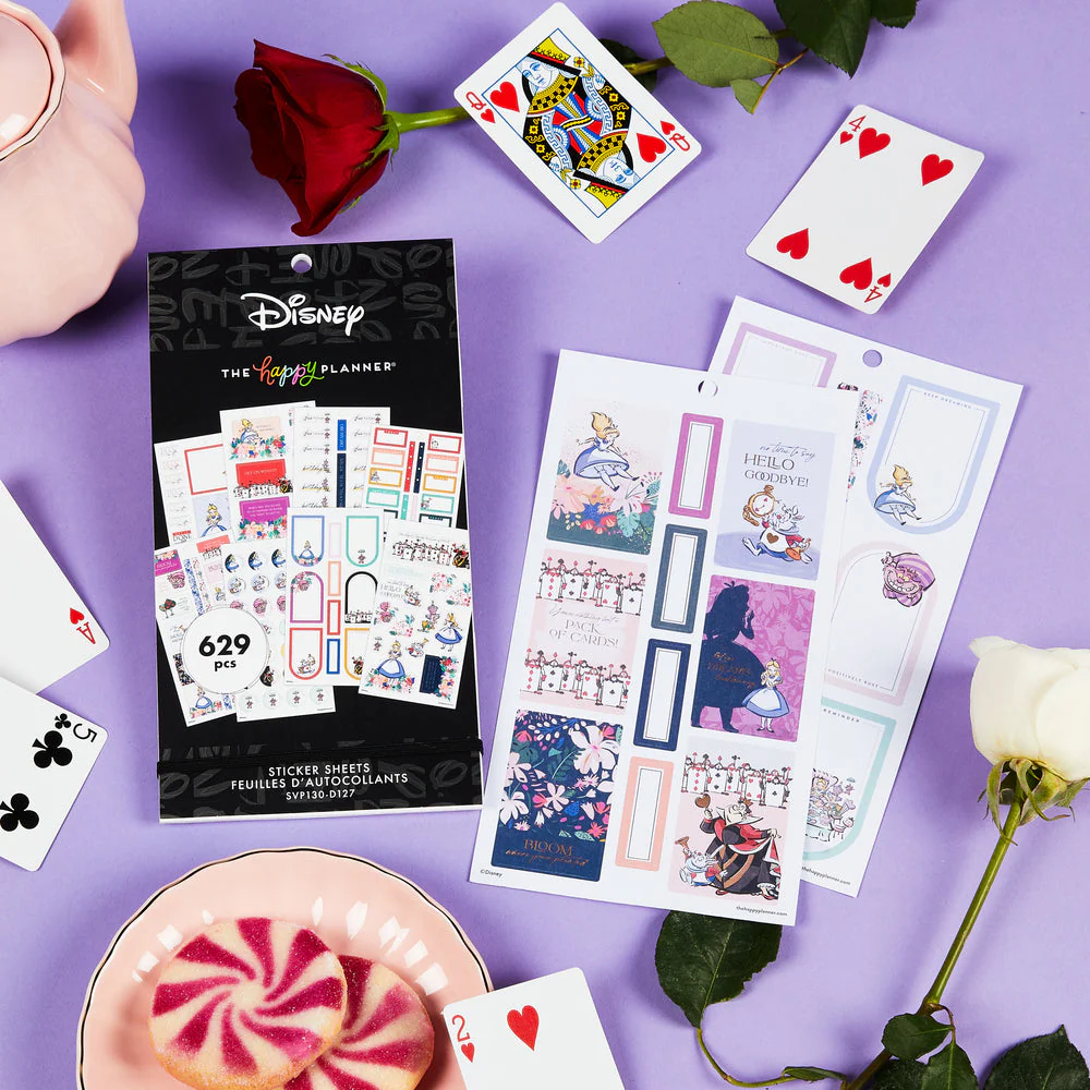 Disney© Alice in Wonderland Value Pack Stickers - Image 2