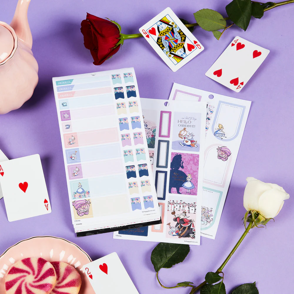 Disney© Alice in Wonderland Value Pack Stickers - Image 3