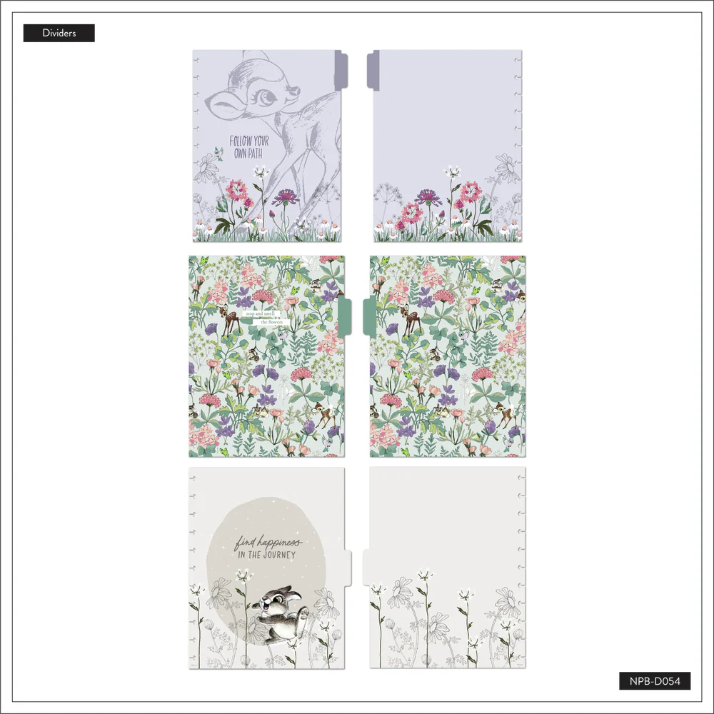 Disney Bambi Springtime - Dotted Lined Big Notebook - 60 Sheets - Image 6