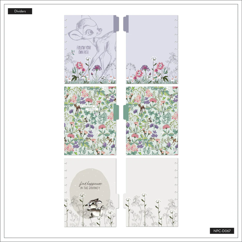 Disney Bambi Springtime - Dotted Lined Classic Notebook - 60 Sheets - Image 5