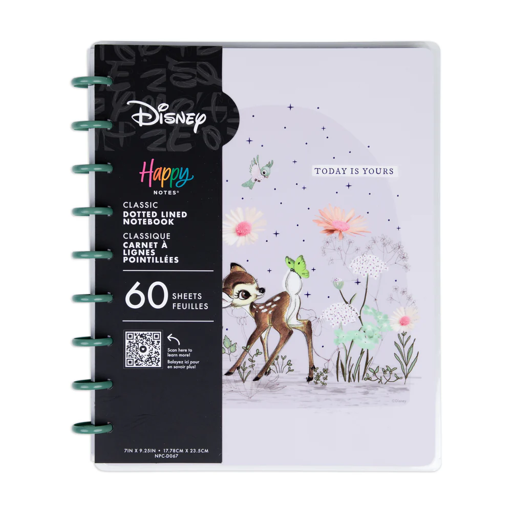 Disney Bambi Springtime - Dotted Lined Classic Notebook - 60 Sheets - Image 6