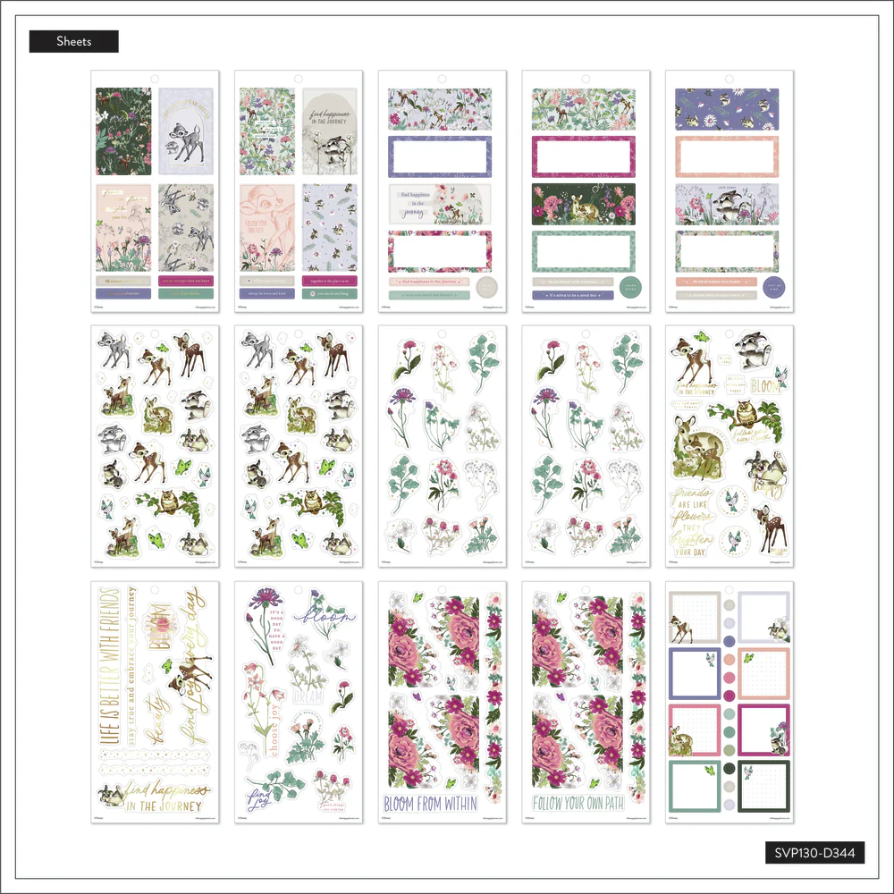 Disney Bambi Springtime - Value Pack Stickers - Image 4
