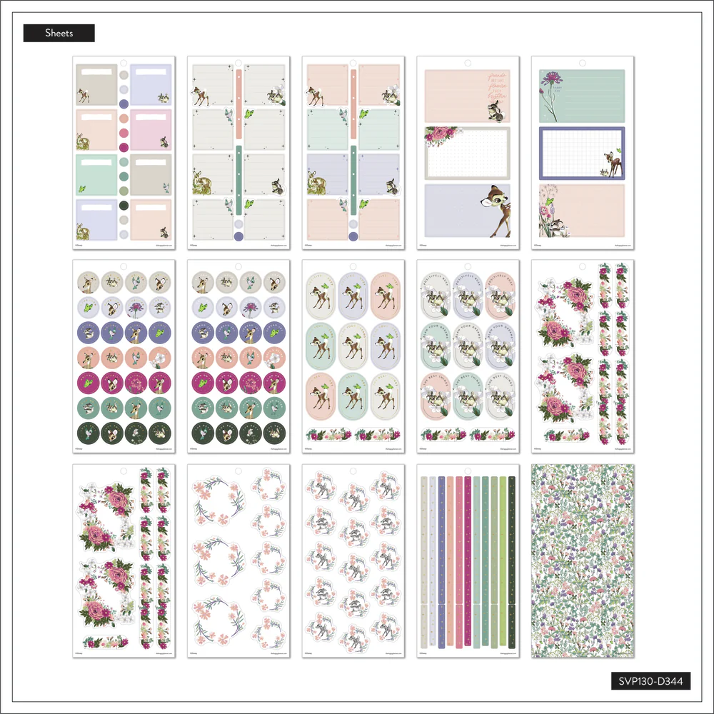 Disney Bambi Springtime - Value Pack Stickers - Image 5