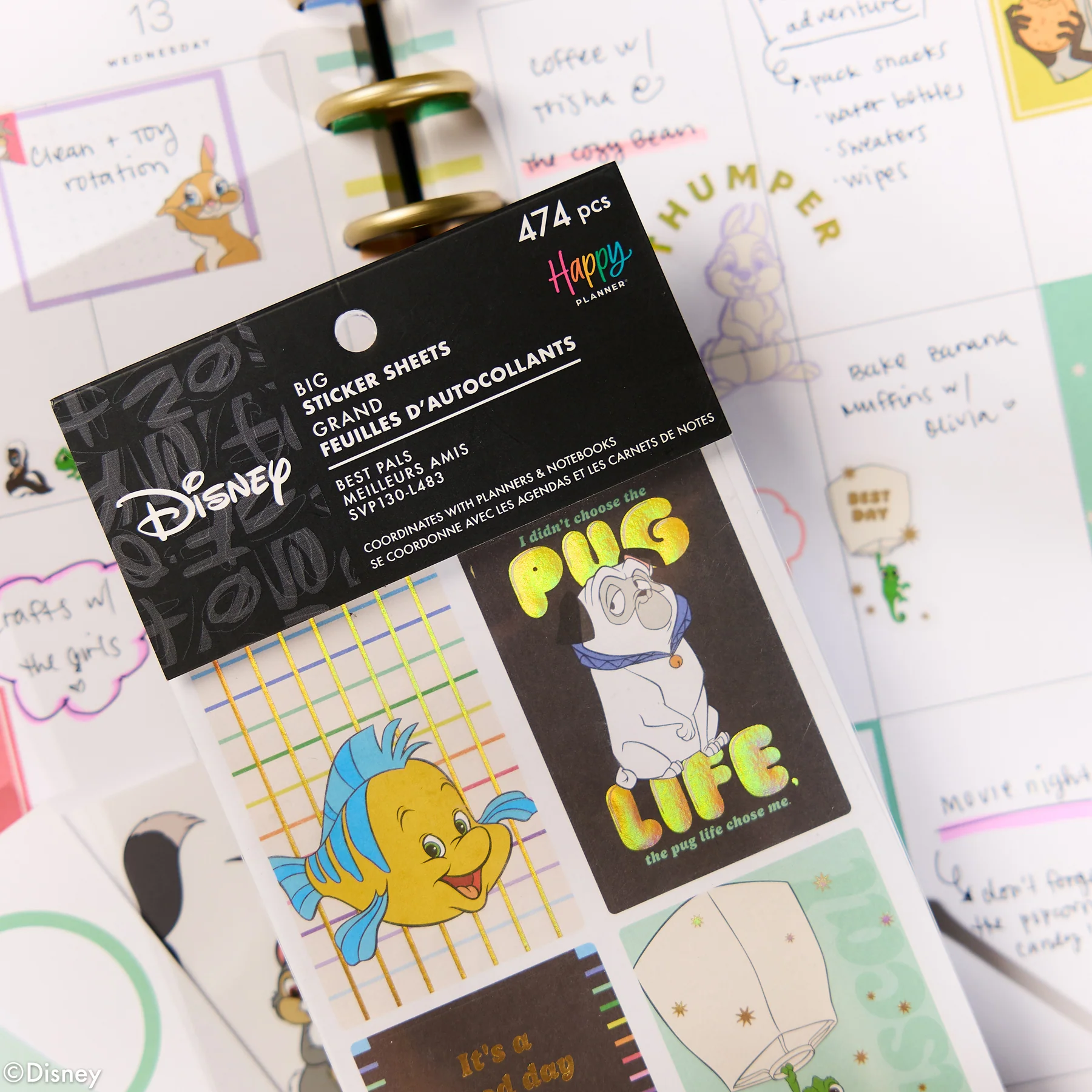 Disney Best Pals - Value Pack Stickers - Big - Image 6