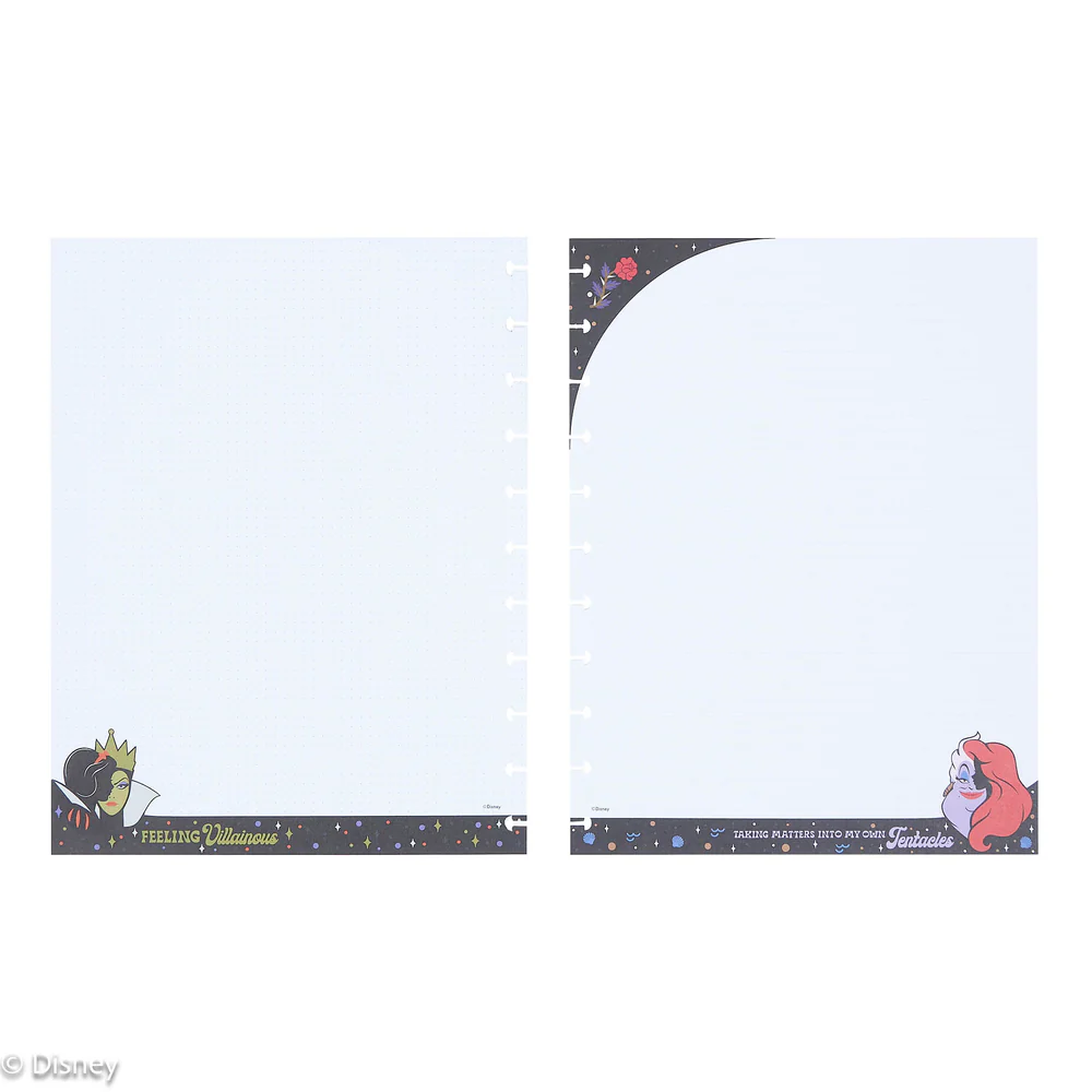 Disney Good vs. Evil - Dotted Lined + Dot Grid Big Filler Paper - 40 Sheets - Image 4