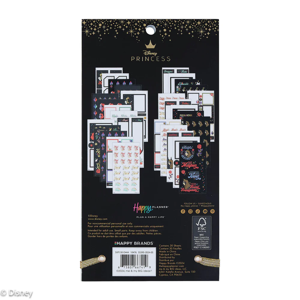 Disney Good vs. Evil - Value Pack Stickers - Big - Image 8