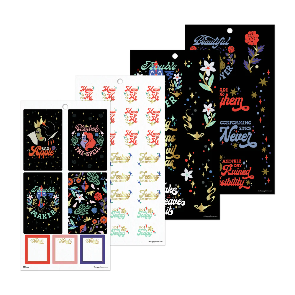 Disney Good vs. Evil - Value Pack Stickers - Big - Image 9
