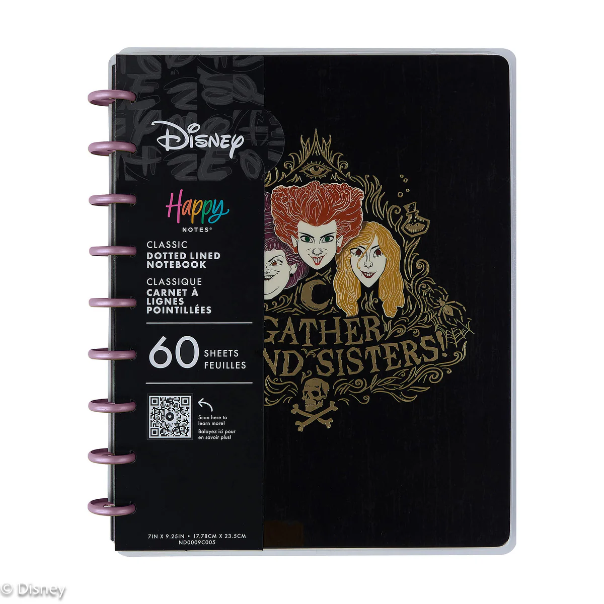 Disney Hocus Pocus - Dotted Lined Classic Notebook - 60 Sheets - Image 5