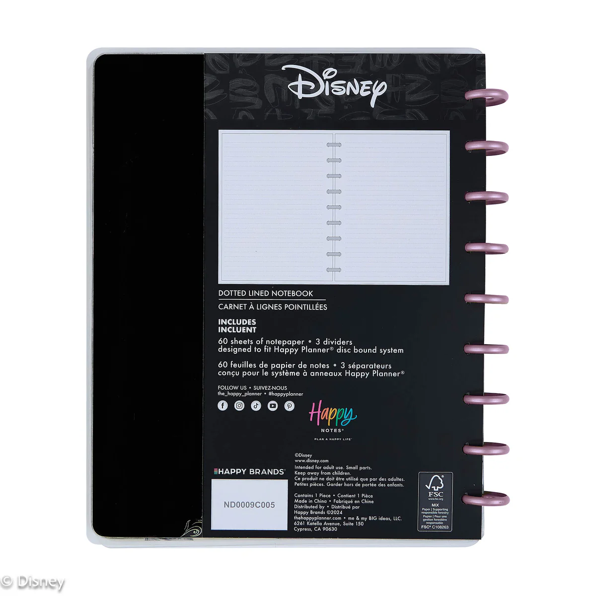 Disney Hocus Pocus - Dotted Lined Classic Notebook - 60 Sheets - Image 7