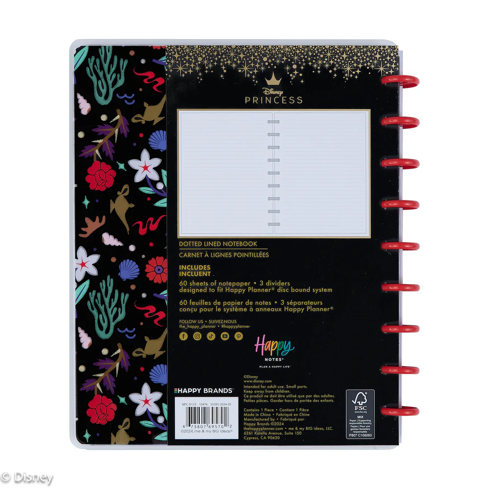 Disney Jasmine vs. Jafar - Dotted Lined Classic Notebook - 60 Sheets - Image 10