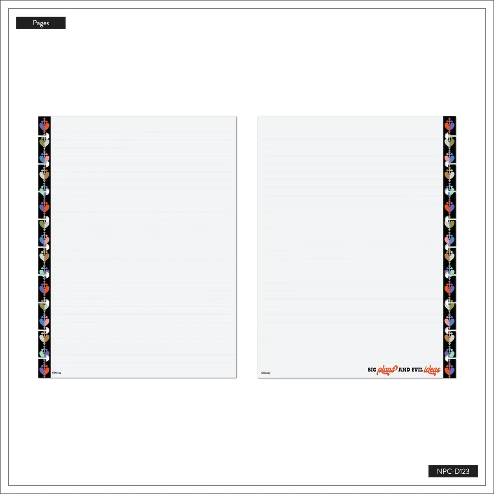 Disney Jasmine vs. Jafar - Dotted Lined Classic Notebook - 60 Sheets - Image 7