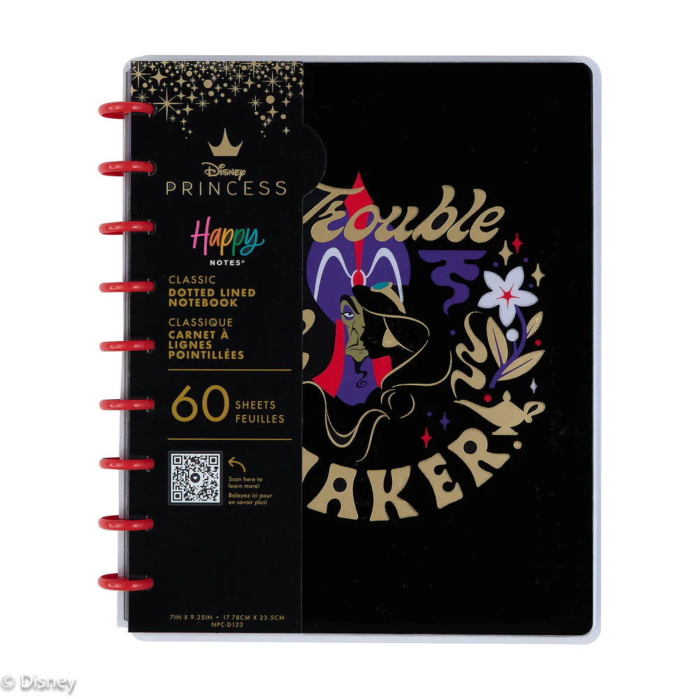 Disney Jasmine vs. Jafar - Dotted Lined Classic Notebook - 60 Sheets - Image 8