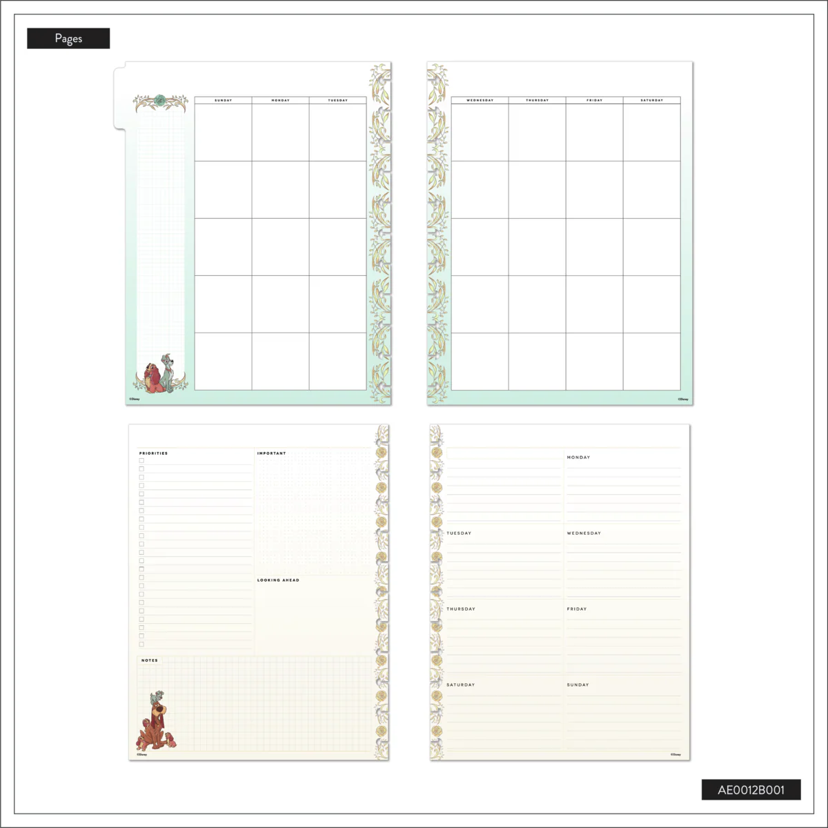 Disney Lady & The Tramp - Big Dashboard Extension Pack - 4 Months - Image 8