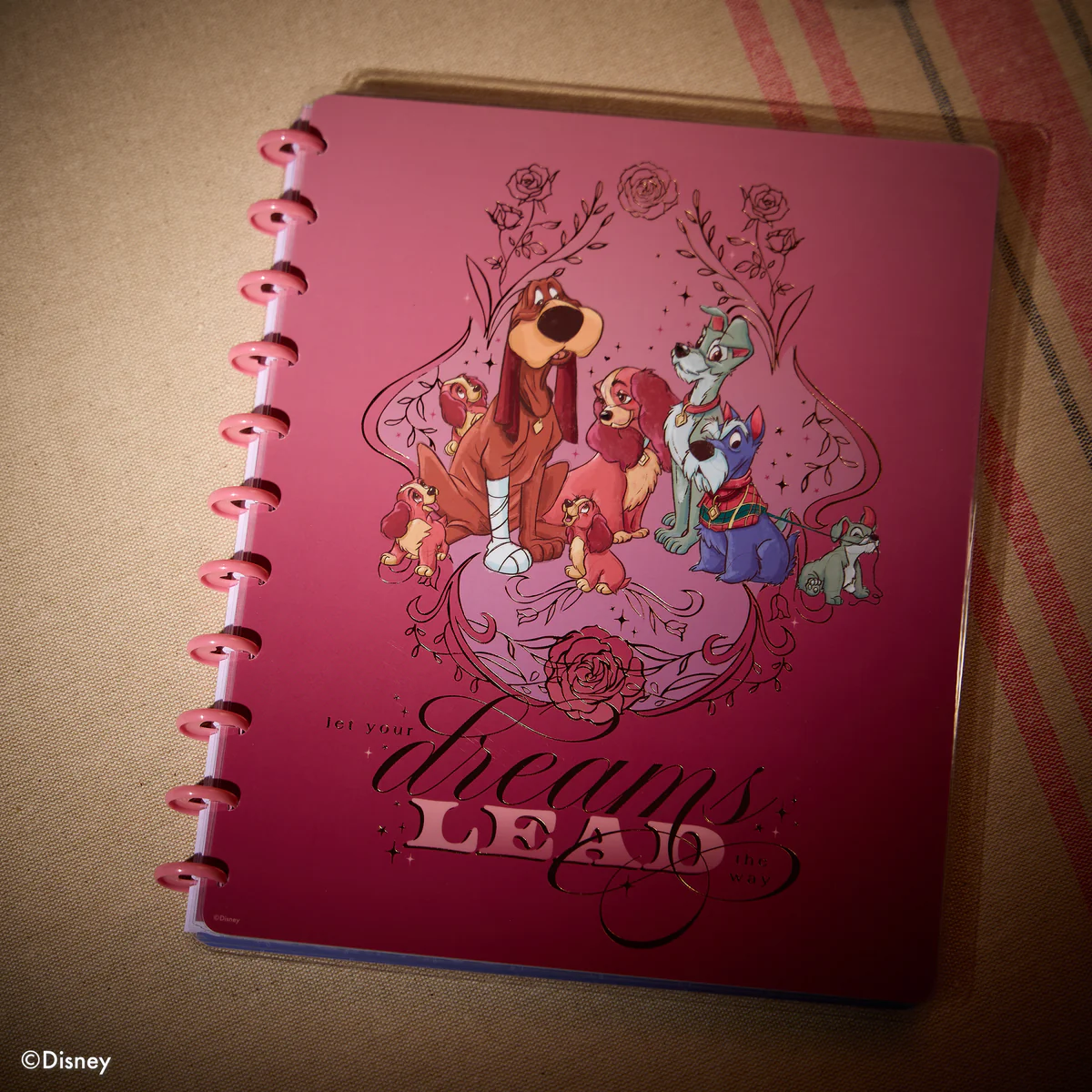 Disney Lady & The Tramp - Dotted Lined Big Notebook - 60 Sheets - Image 4