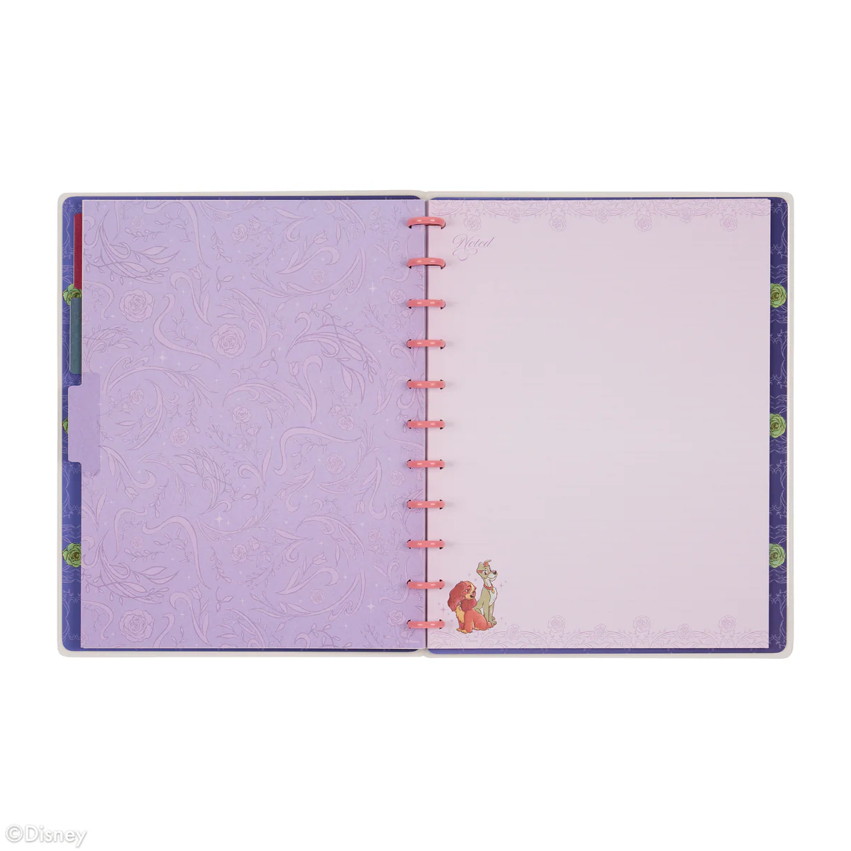Disney Lady & The Tramp - Dotted Lined Big Notebook - 60 Sheets - Image 6