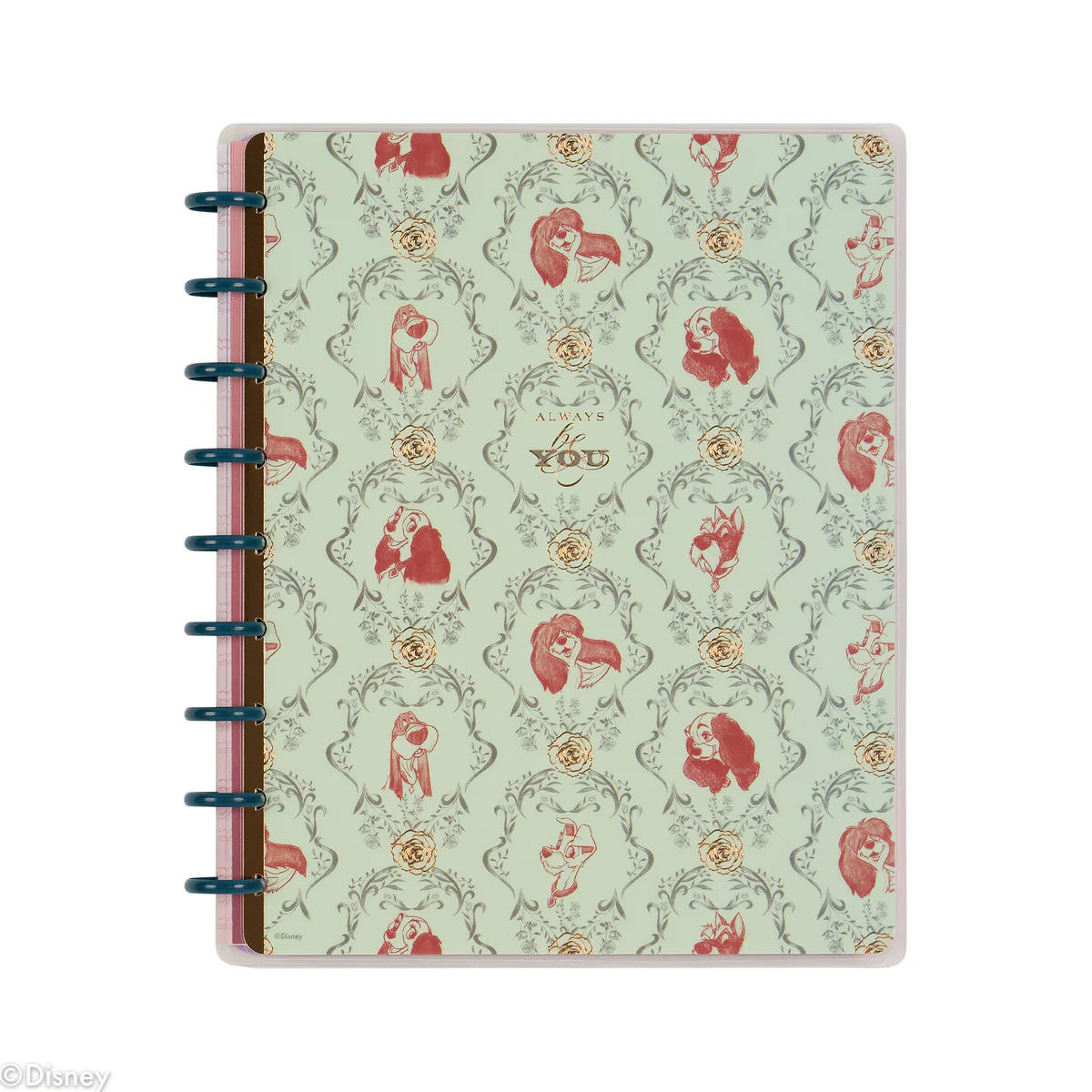 Disney Lady & The Tramp - Dotted Lined Classic Notebook - 60 Sheets - Image 12
