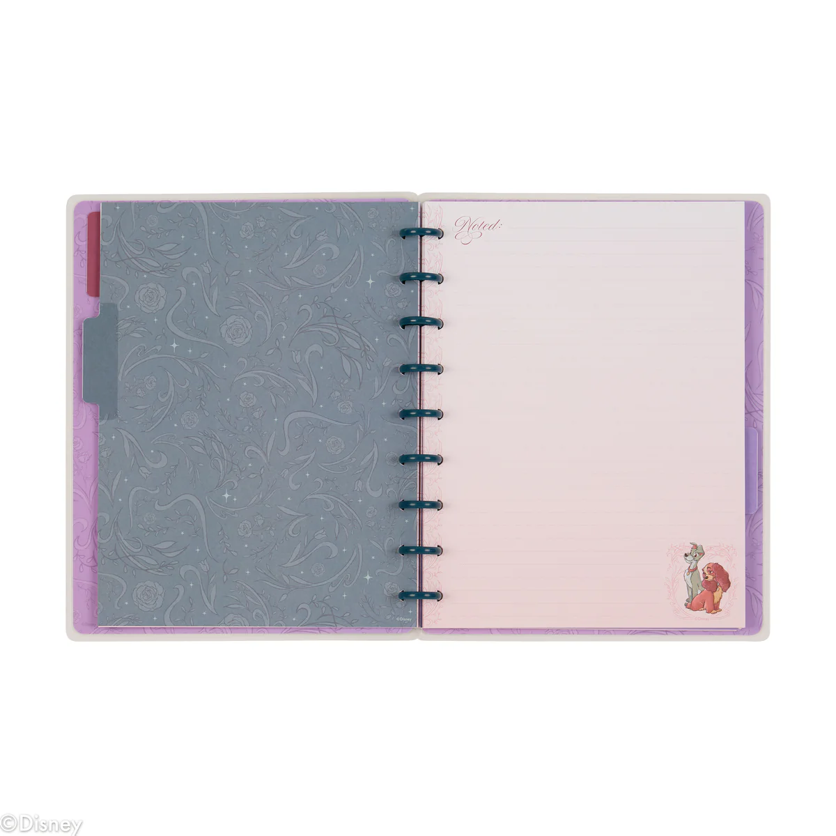 Disney Lady & The Tramp - Dotted Lined Classic Notebook - 60 Sheets - Image 6