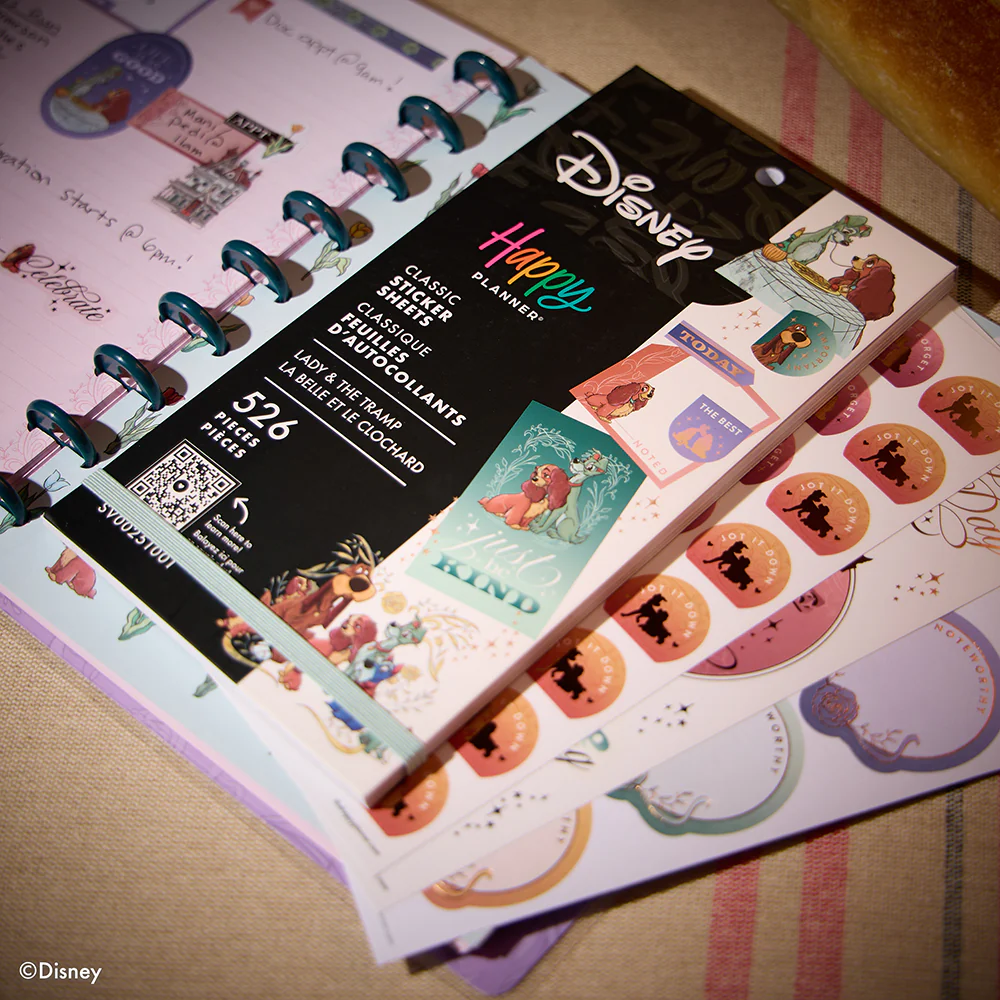 Disney Lady & The Tramp - Value Pack Stickers - Image 11