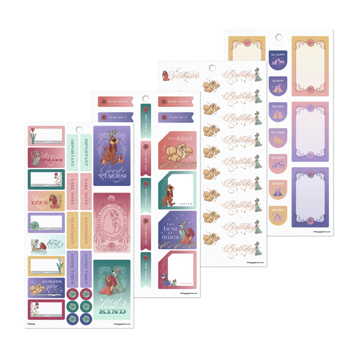 Disney Lady & The Tramp - Value Pack Stickers - Image 17