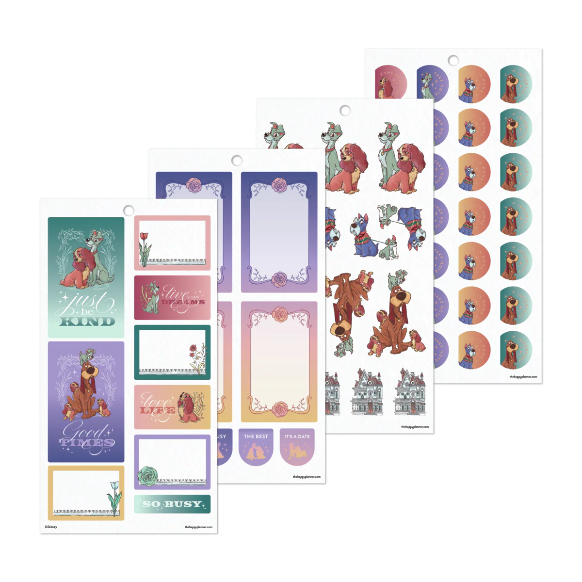 Disney Lady & The Tramp - Value Pack Stickers - Big - Image 19