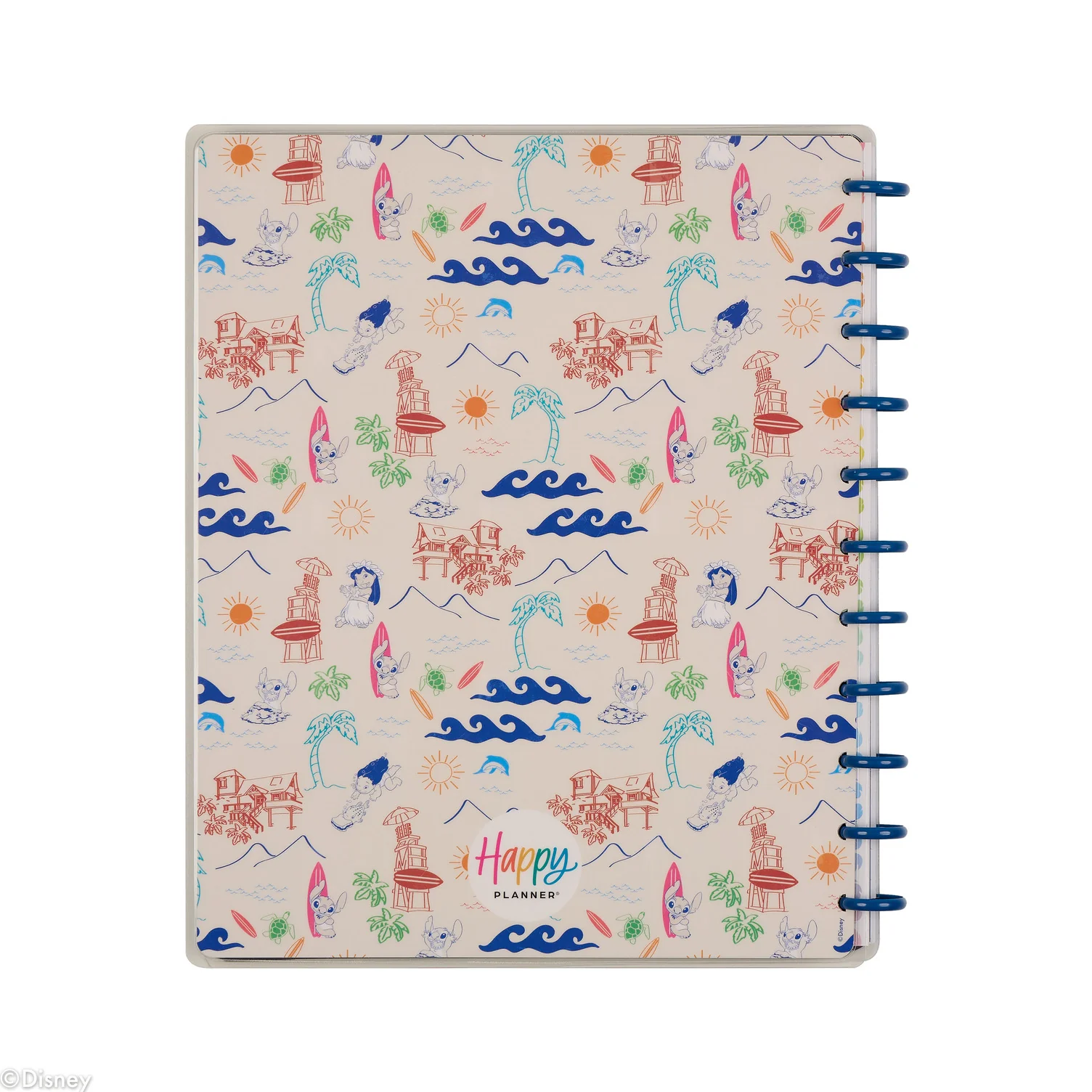 Disney Lilo & Stitch Make Waves - Dotted Lined Big Notebook - 60 Sheets - Image 13