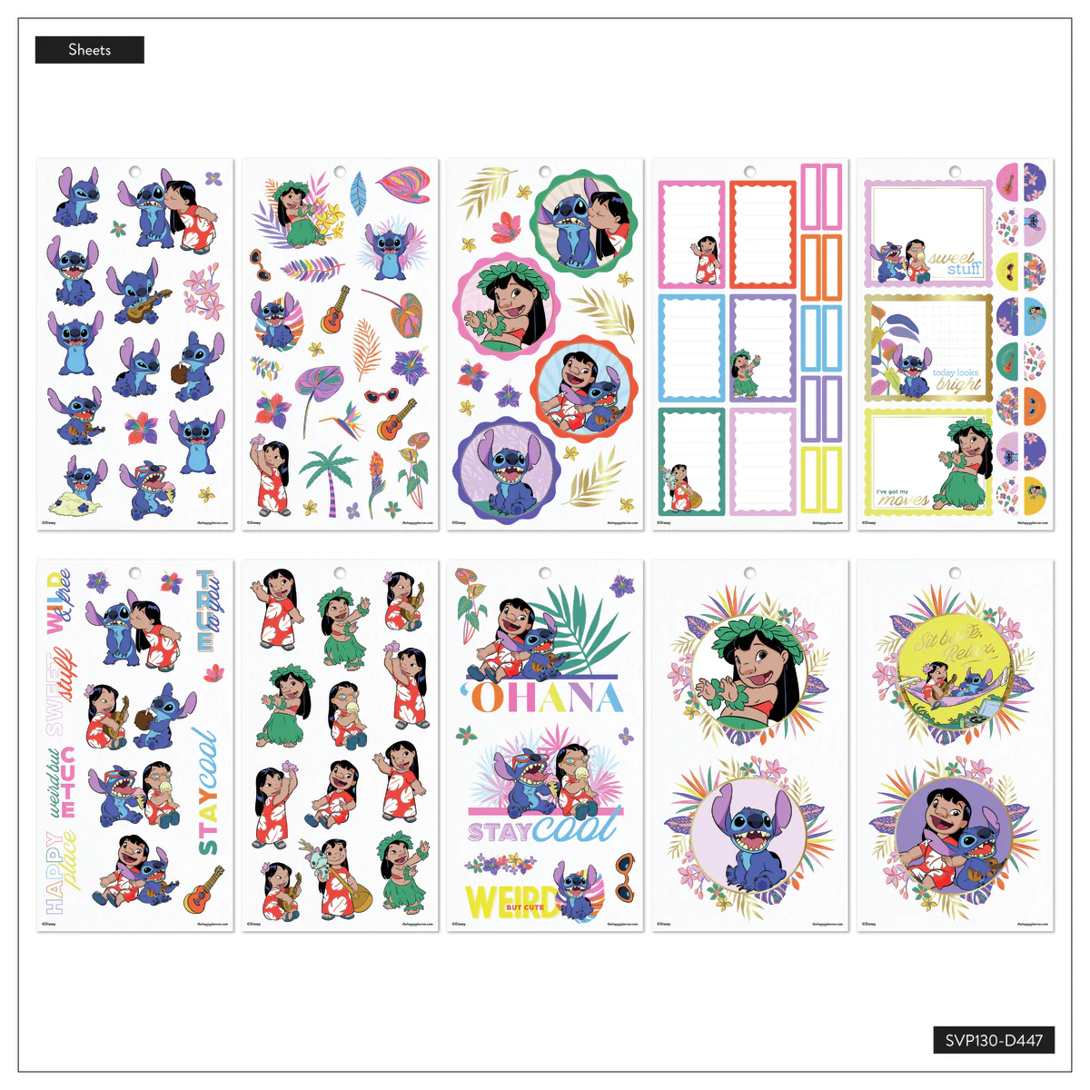 Disney Lilo & Stitch - Value Pack Stickers - Image 6