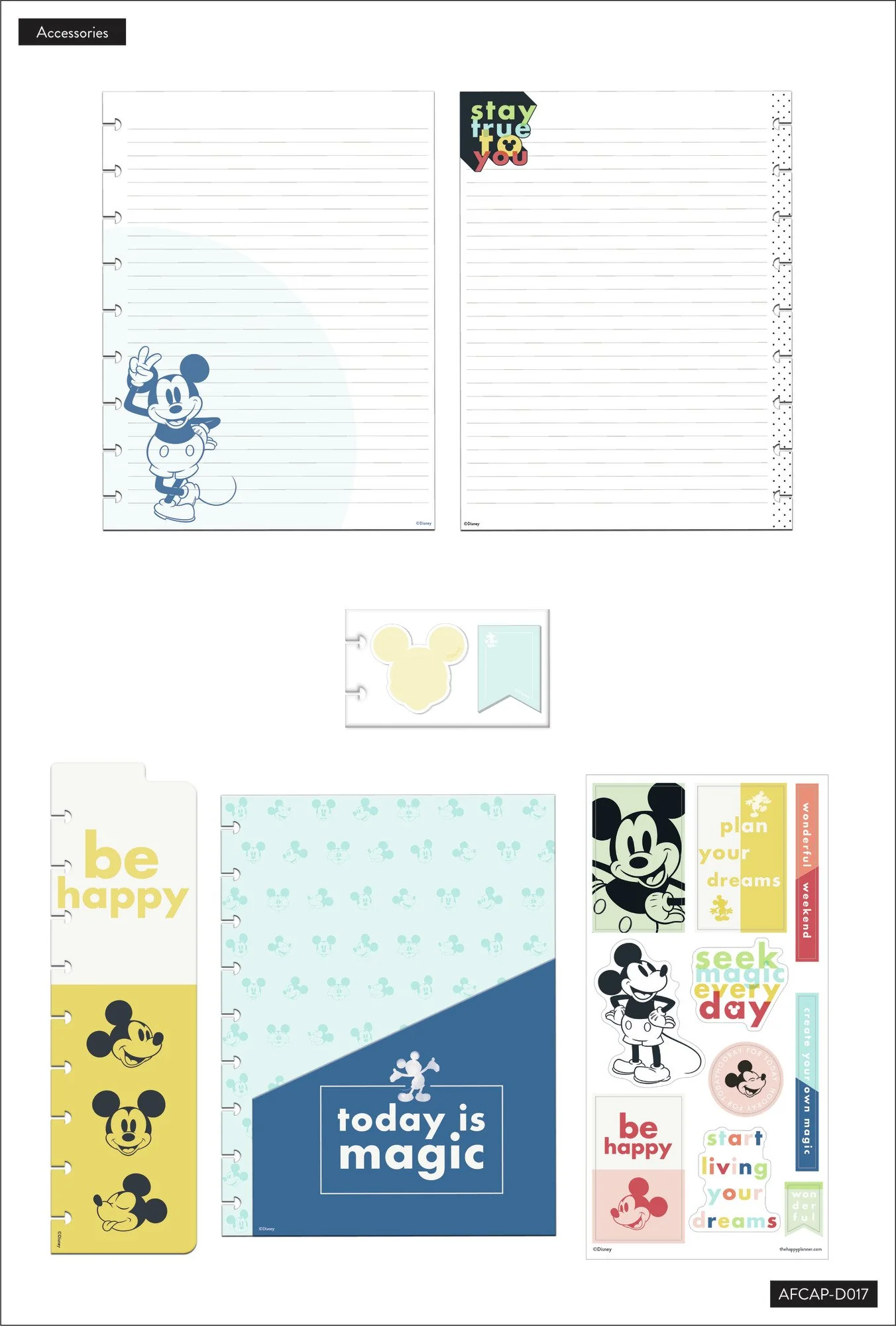 Disney© Mickey Mouse Colorblock Accessory Pack - Image 4