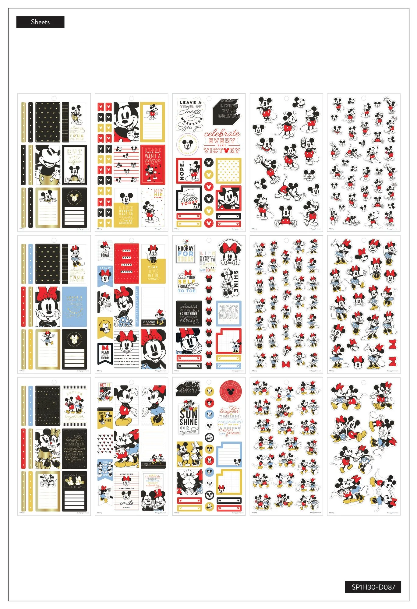 Disney Mickey Mouse & Friends Magic - Value Pack Stickers - Image 2