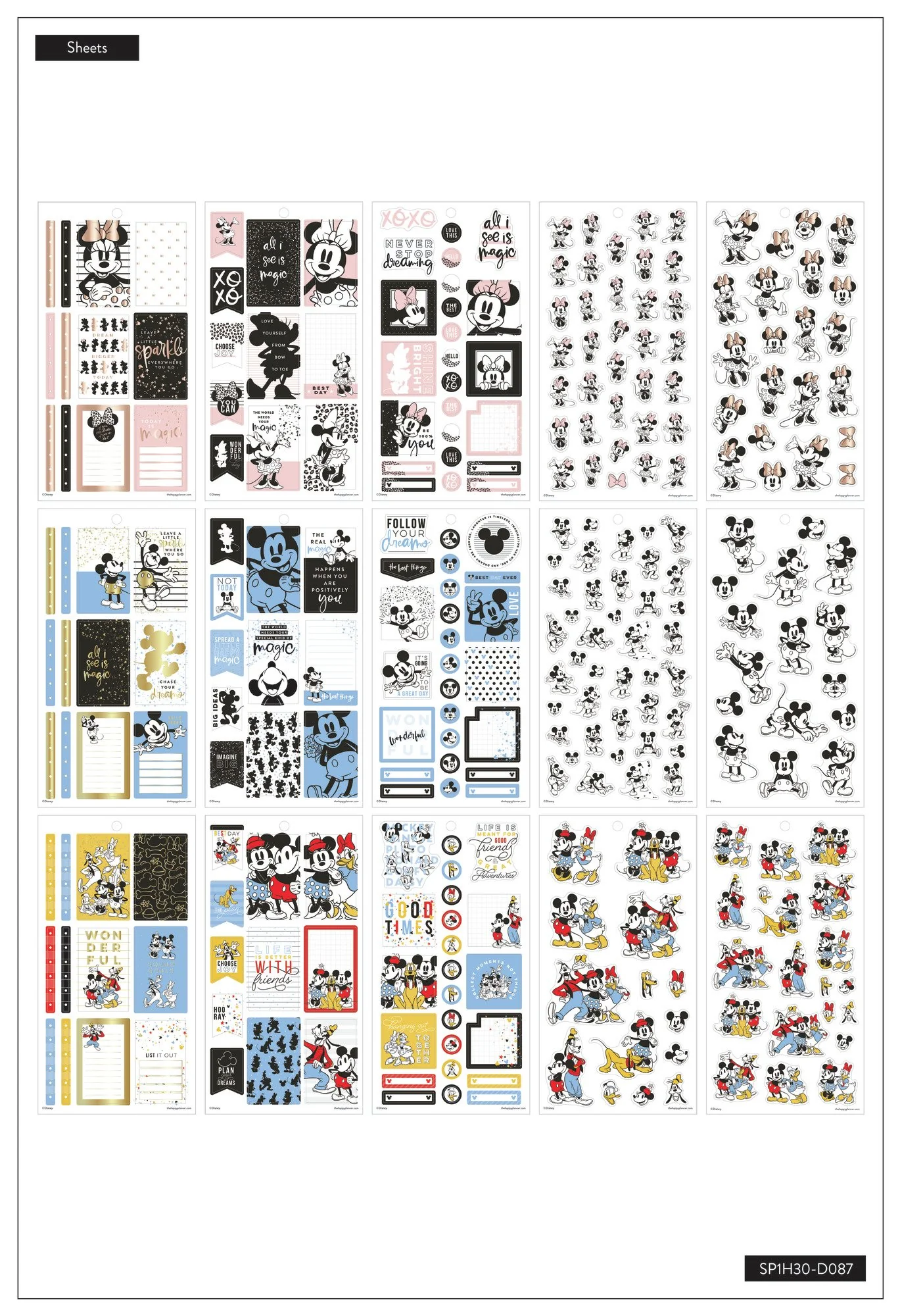 Disney Mickey Mouse & Friends Magic - Value Pack Stickers - Image 3