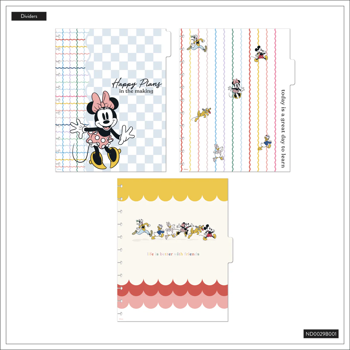 Disney Mickey Mouse & Friends Teacher - Dotted Lined Big Notebook - 60 Sheets - Image 10