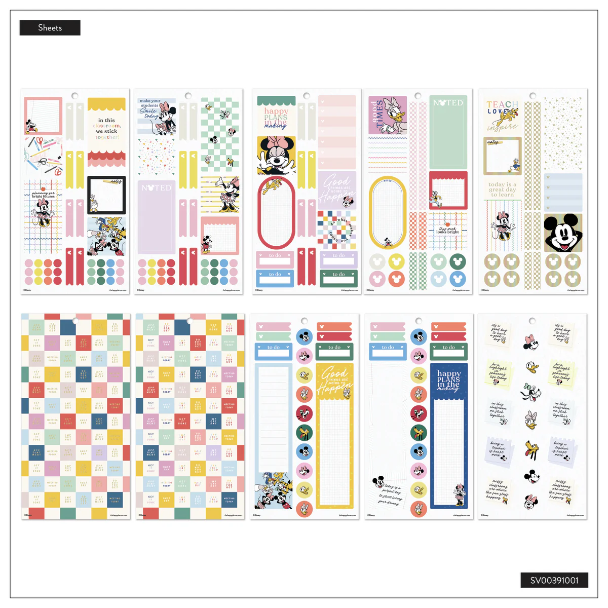 Disney Mickey Mouse & Friends Teacher - Value Pack Stickers - Image 12