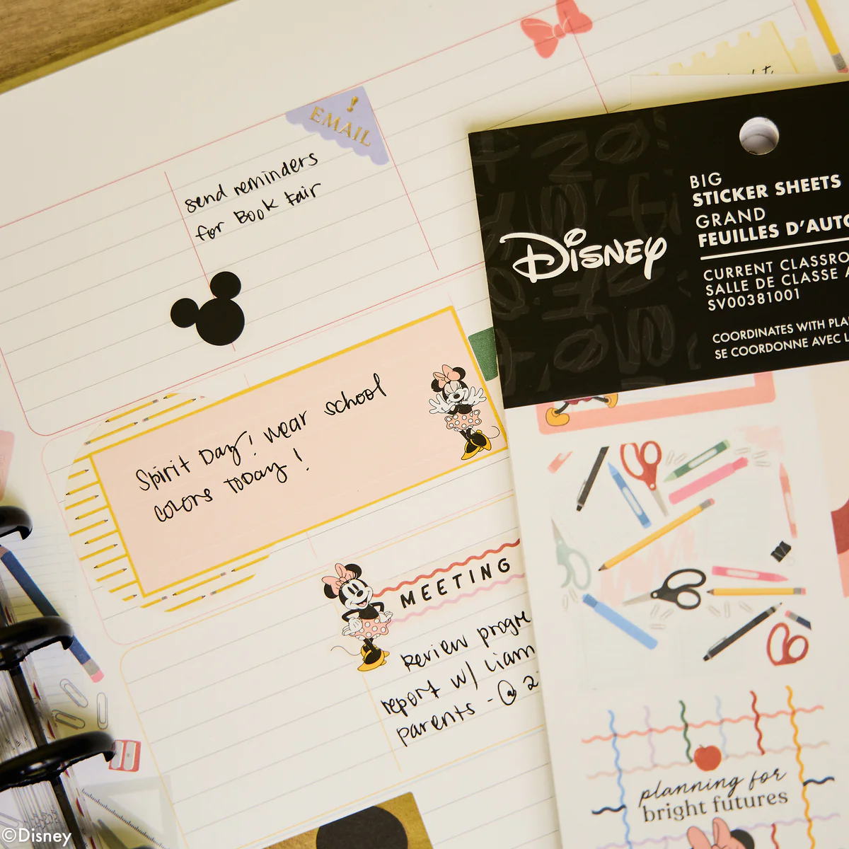 Disney Mickey Mouse & Friends Teacher - Value Pack Stickers - Big - Image 4