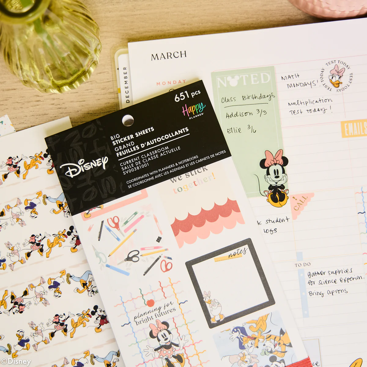 Disney Mickey Mouse & Friends Teacher - Value Pack Stickers - Big - Image 6
