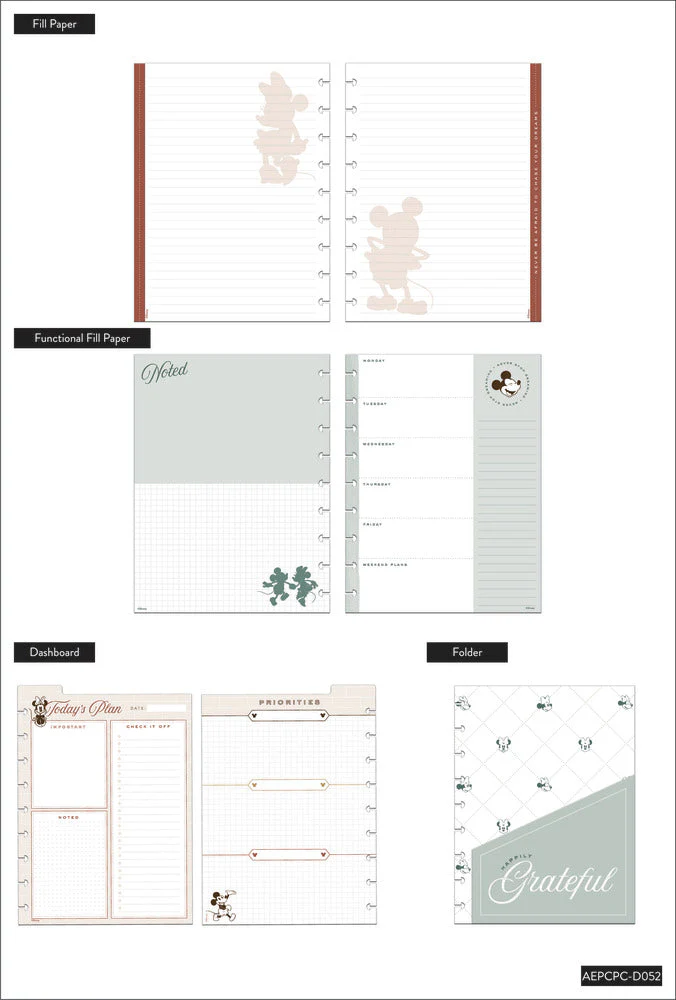 Disney© Mickey Mouse & Minnie Mouse Farmhouse Classic Planner Companion - Image 4