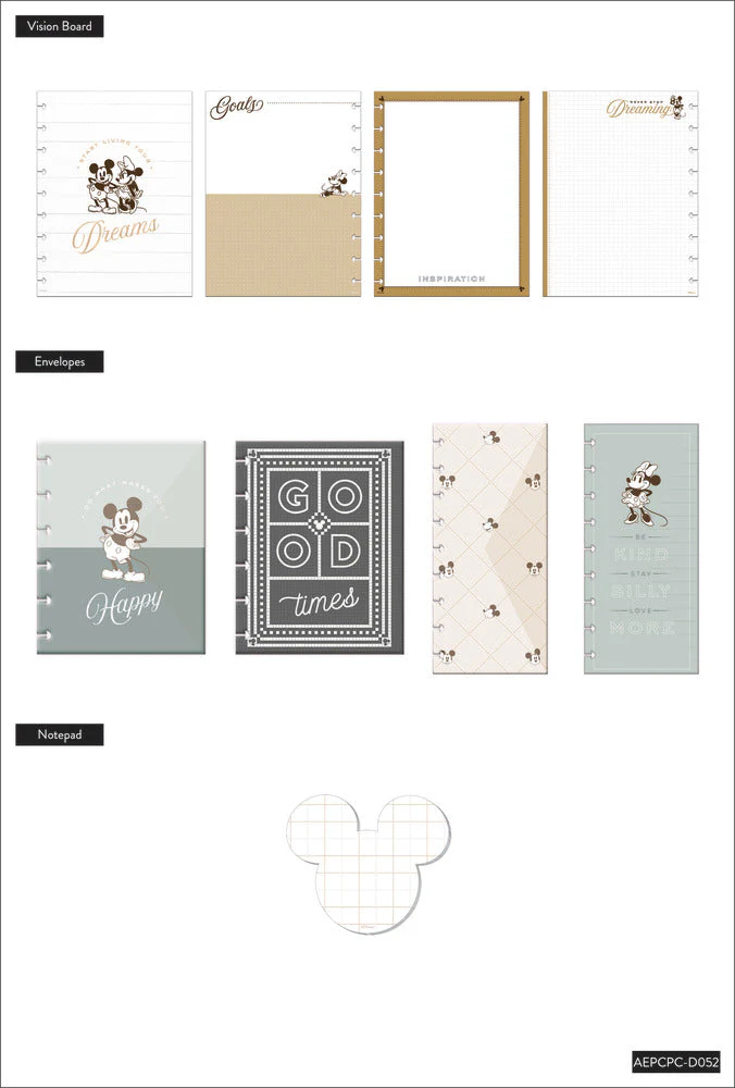 Disney© Mickey Mouse & Minnie Mouse Farmhouse Classic Planner Companion - Image 5