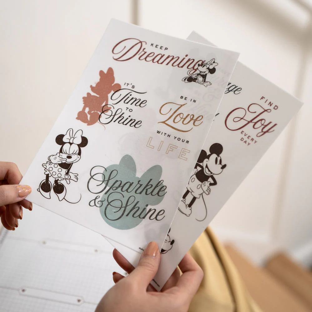 Disney© Mickey Mouse & Minnie Mouse Farmhouse Dry Erase Removable Decals - Image 2
