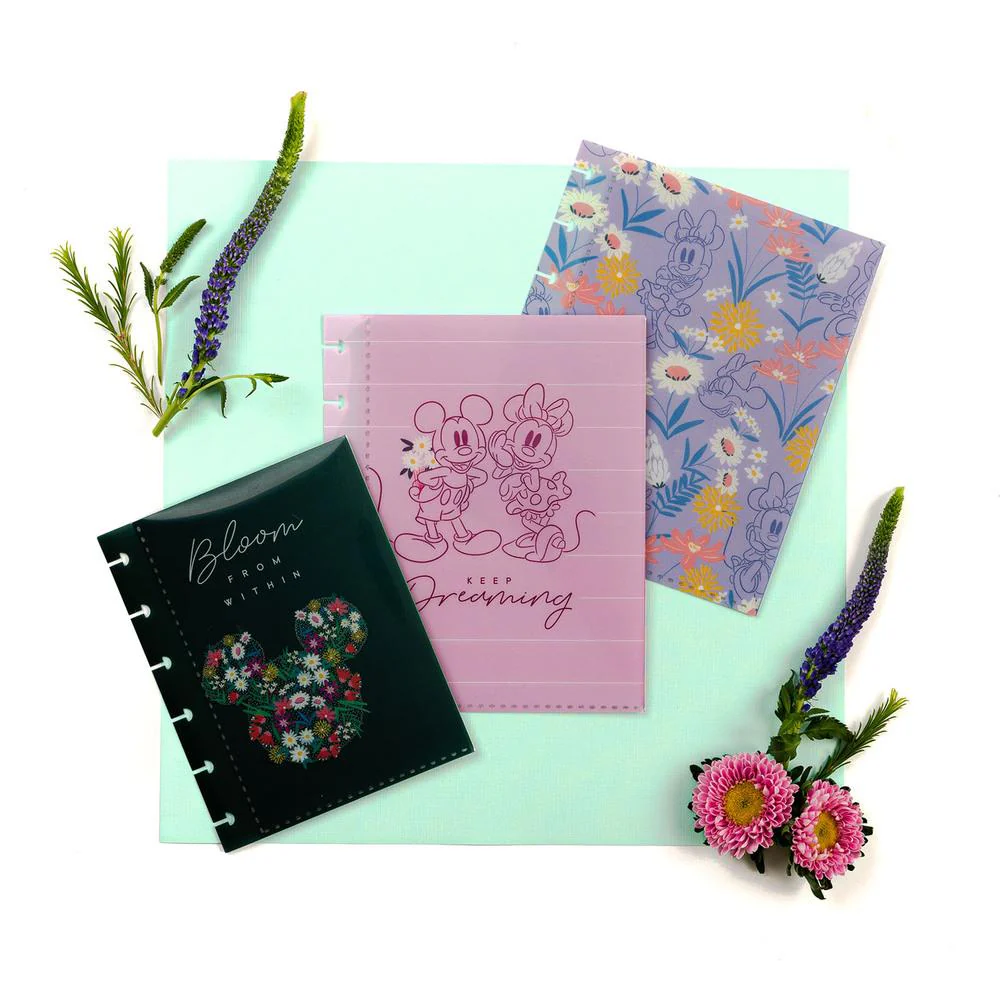 Disney © Mickey Mouse & Minnie Mouse Floral Bloom from Within Snap-In Envelopes - 3 Pack - Image 2