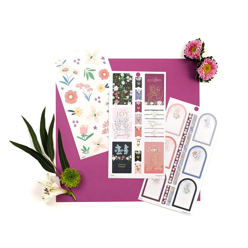 Disney © Mickey Mouse & Minnie Mouse Floral Value Pack Stickers - Big - Image 3